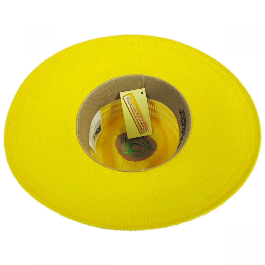 CHARLIE 1 HORSE Mariachi Toyo Straw Fedora Hat 5 CHARLIE 1 HORSE Mariachi Toyo Straw Fedora Hat - Image 3