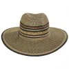 Scala Alento Braided Toyo Straw Fedora Hat -Brixton Hats shop 393042