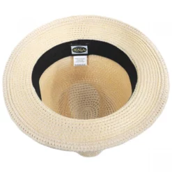 Scala Summerville Polybraid Fedora Hat 7 Scala Summerville Polybraid Fedora Hat -Brixton Hats shop 393401