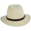 Scala Augusta Crushable Toyo Braid Safari Fedora Hat -Brixton Hats shop 393599
