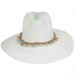 Nikki Beach Barbados Toyo Straw Fedora Hat