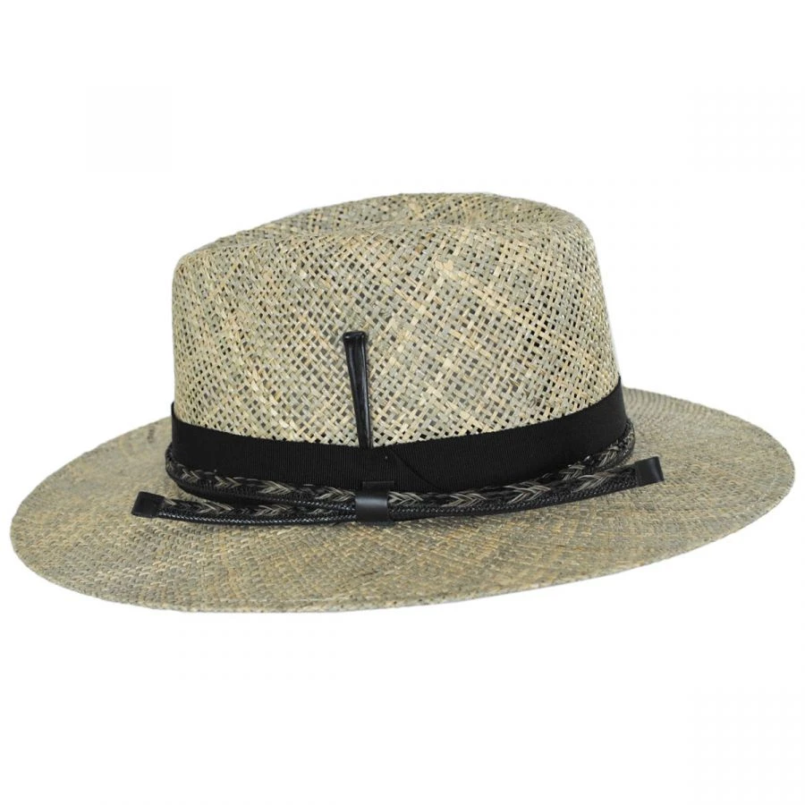 Bailey Verrett Seagrass Straw Fedora Hat 4 Bailey Verrett Seagrass Straw Fedora Hat - Image 2