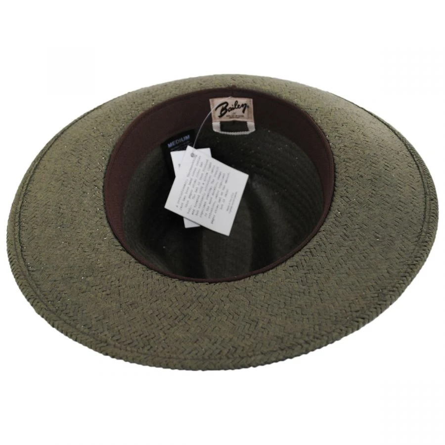 Bailey Rothney Raindura Straw Fedora Hat 5 Bailey Rothney Raindura Straw Fedora Hat - Image 3