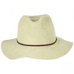 Brixton Hats Wesley Braided Toyo Straw Fedora Hat