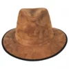 Stetson Chelan Suede Leather Safari Fedora Hat 1 Stetson Chelan Suede Leather Safari Fedora Hat -Brixton Hats shop 400823