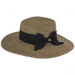 Cappelli Straworld Catalina Toyo Straw Fedora Hat -Brixton Hats shop 400962