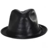 New York Hat Company Lambskin Leather Fedora Hat 2 New York Hat Company Lambskin Leather Fedora Hat -Brixton Hats shop 401615