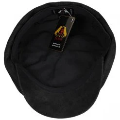 Jaxon Hats Leather Newsboy Cap - Black 7 Jaxon Hats Leather Newsboy Cap - Black -Brixton Hats shop 402231