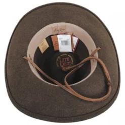 Bailey Morgan Crushable Wool LiteFelt Western Hat -Brixton Hats shop 402659