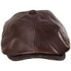 Jaxon Hats Leather Suede Newsboy Cap -Brixton Hats shop 403095