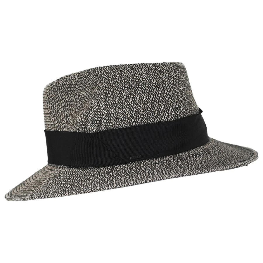 Bailey Mullan Toyo Straw Blend Safari Fedora Hat 4 Bailey Mullan Toyo Straw Blend Safari Fedora Hat - Image 2