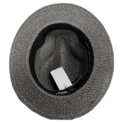 Bailey Mullan Toyo Straw Blend Safari Fedora Hat 7 Bailey Mullan Toyo Straw Blend Safari Fedora Hat -Brixton Hats shop 405576