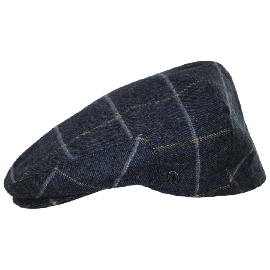 Jaxon Hats Gaslamp Windowpane Plaid Wool Blend Ivy Cap 4 Jaxon Hats Gaslamp Windowpane Plaid Wool Blend Ivy Cap - Image 2