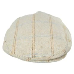 Jaxon Hats Skyline Herringbone Overcheck Wool Blend Ivy Cap