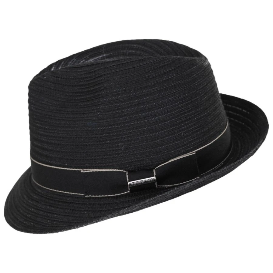 Stetson Oreille Cotton Trilby Fedora Hat 4 Stetson Oreille Cotton Trilby Fedora Hat - Image 2