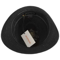 Stetson Oreille Cotton Trilby Fedora Hat 7 Stetson Oreille Cotton Trilby Fedora Hat -Brixton Hats shop 406580