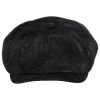 Stetson Pigskin Distressed Leather Newsboy Cap