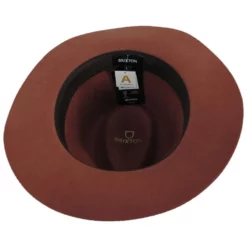 Brixton Hats Wesley Wool Felt Floppy Fedora Hat - Caramel 7 Brixton Hats Wesley Wool Felt Floppy Fedora Hat - Caramel -Brixton Hats shop 407897