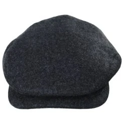 Baskerville Hat Company Grantham Melange Wool Ivy Cap