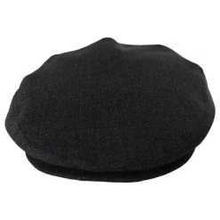 Baskerville Hat Company Branson Tweed Wool Ivy Cap