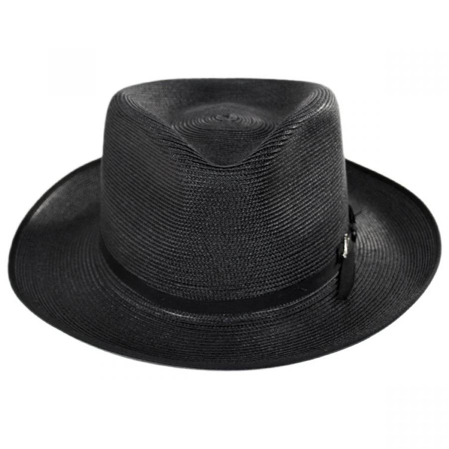 Stetson Stratoliner Milan Straw Fedora Hat 3 Stetson Stratoliner Milan Straw Fedora Hat