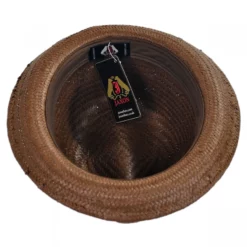 Jaxon Hats Tribeca Toyo Straw Trilby Fedora Hat -Brixton Hats shop 409244