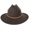 Stetson Mitchum Crushable Wool Felt Western Hat -Brixton Hats shop 410298