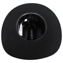 RESISTOL George Strait Collection City Limits 6X Fur Felt Western Hat - Black -Brixton Hats shop 410417