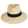 Brixton Hats Joanna Petite Brim Wheat Straw Fedora Hat - Honey 2 Brixton Hats Joanna Petite Brim Wheat Straw Fedora Hat - Honey -Brixton Hats shop 413243