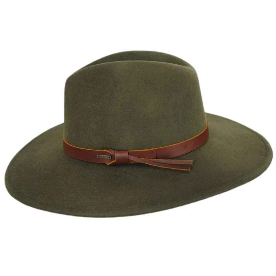 Brixton Hats Field Proper Wool Felt Fedora Hat 4 Brixton Hats Field Proper Wool Felt Fedora Hat - Image 2