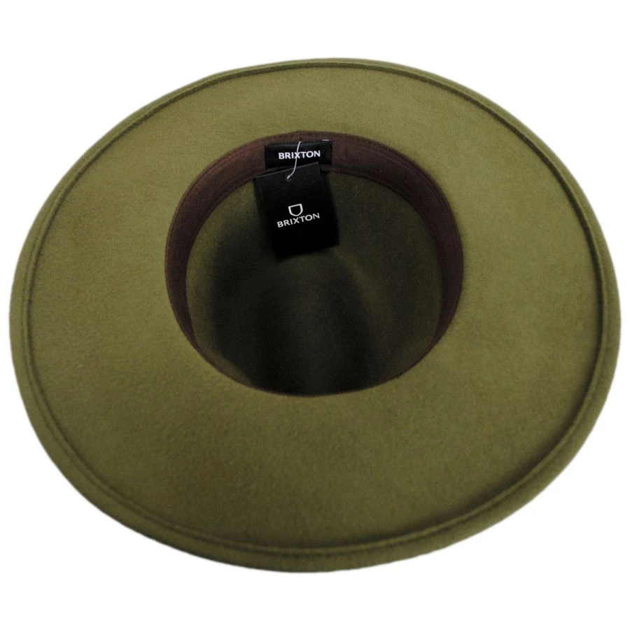 Brixton Hats Field Proper Wool Felt Fedora Hat 5 Brixton Hats Field Proper Wool Felt Fedora Hat - Image 3
