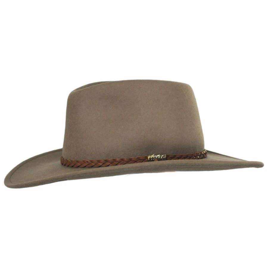 Stetson Sagebrush Crushable Wool Felt Outback Hat 4 Stetson Sagebrush Crushable Wool Felt Outback Hat - Image 2