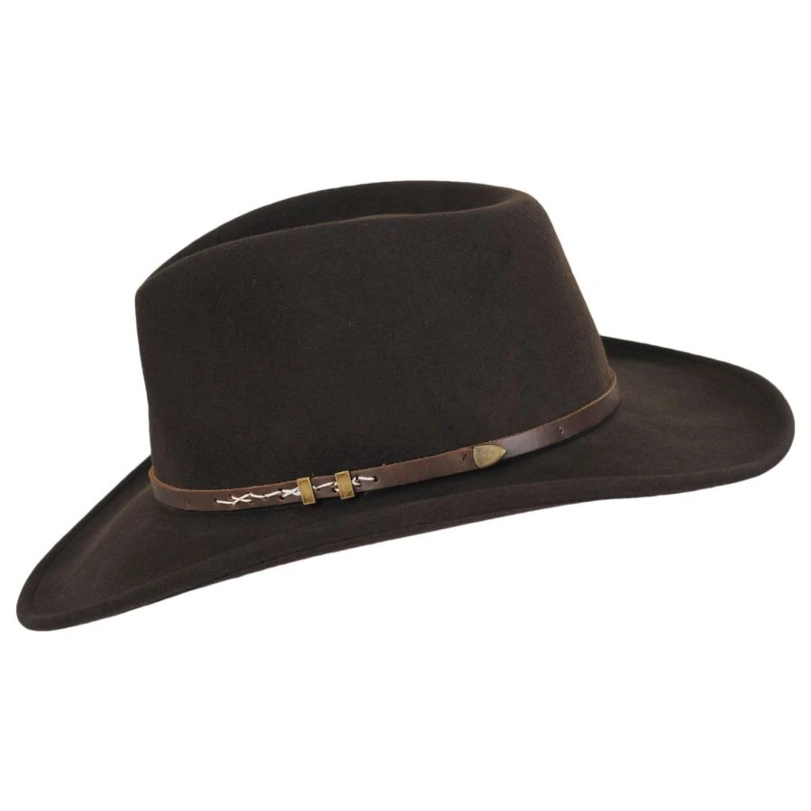 Bailey Calaway Crushable LiteFelt Wool Outback Hat 4 Bailey Calaway Crushable LiteFelt Wool Outback Hat - Image 2