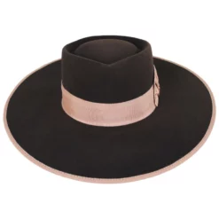 RENEGADE Cowpuncher Wool And Angora Felt Gambler Hat