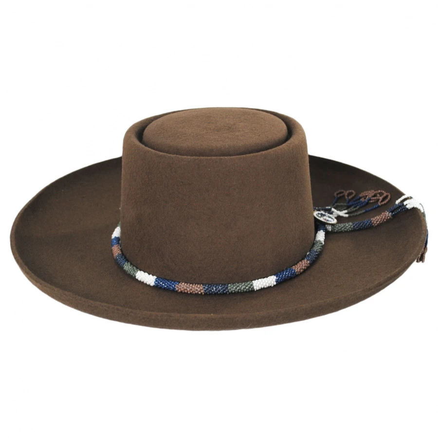 Stetson Tellus Wool Felt Gambler Hat 3 Stetson Tellus Wool Felt Gambler Hat