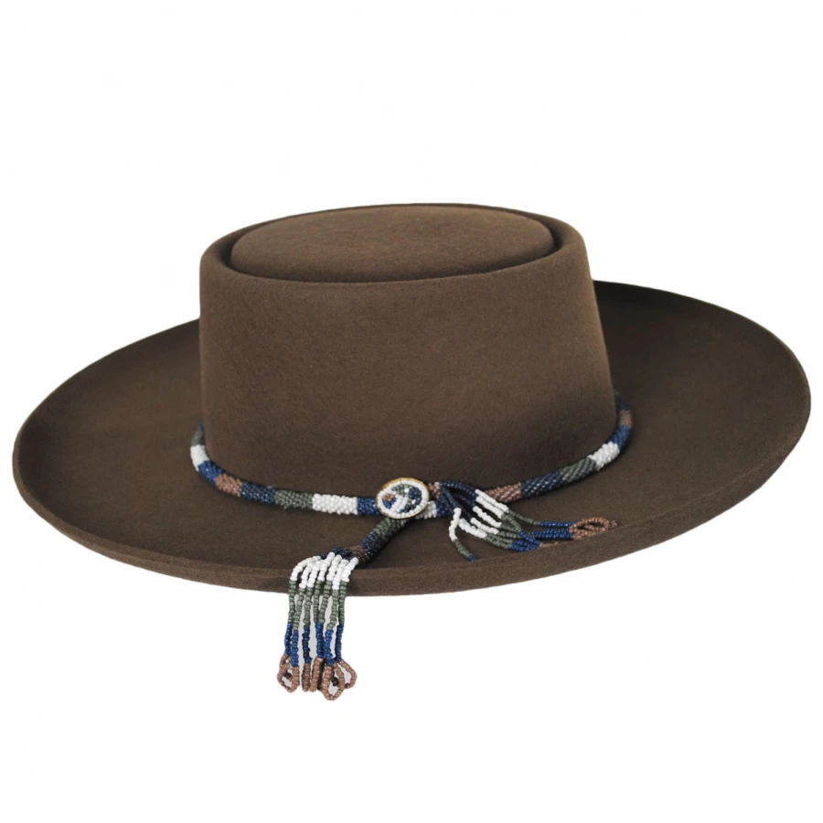 Stetson Tellus Wool Felt Gambler Hat 4 Stetson Tellus Wool Felt Gambler Hat - Image 2