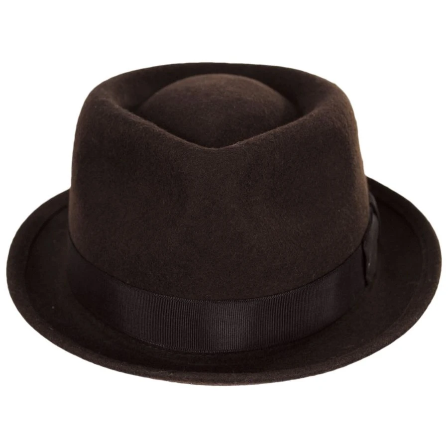 Capas Headwear Kids' Wool Felt C-Crown Trilby Fedora Hat 3 Capas Headwear Kids' Wool Felt C-Crown Trilby Fedora Hat