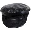 Capas Headwear Leather Greek Fisherman's Cap 2 Capas Headwear Leather Greek Fisherman's Cap -Brixton Hats shop 420534