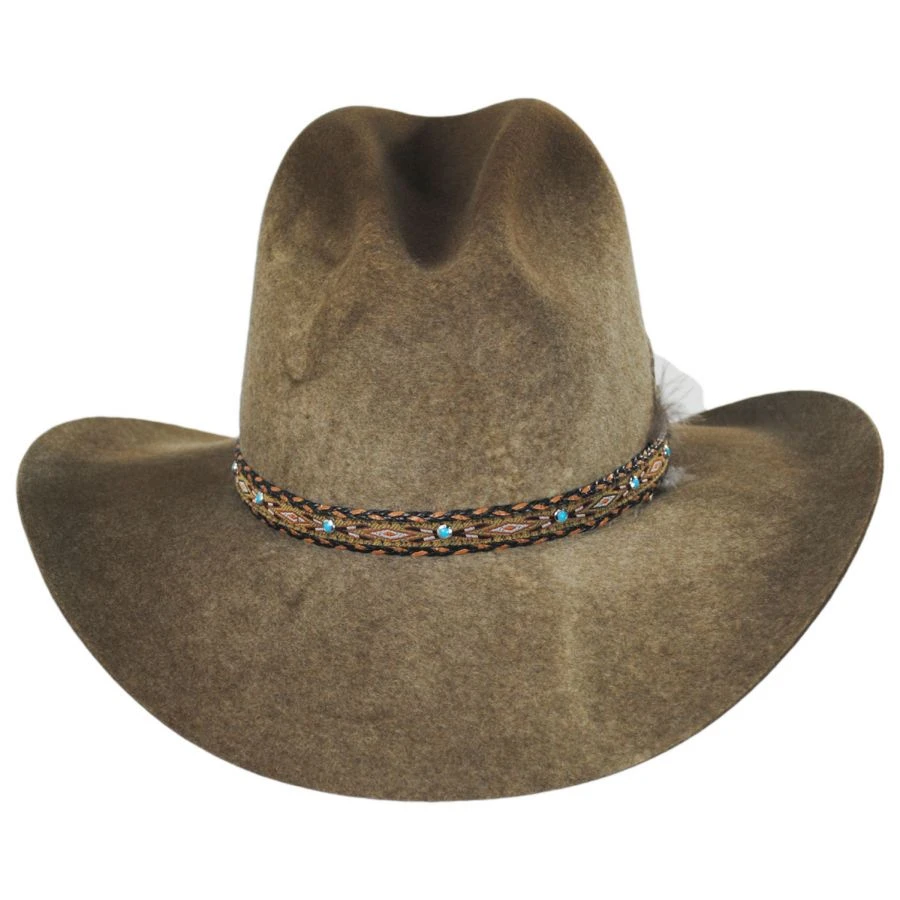 RENEGADE Zella Wool Felt Gus Western Hat 2 RENEGADE Zella Wool Felt Gus Western Hat