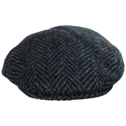Jaxon & James Stravalley Donegal Tweed Wool Ivy Cap