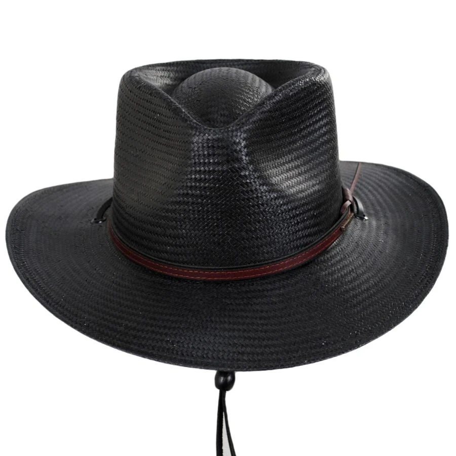 Stetson Belgrade Shantung Straw Outback Hat 3 Stetson Belgrade Shantung Straw Outback Hat