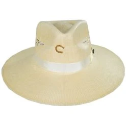 CHARLIE 1 HORSE Mexico Shore Toyo Straw Fedora Hat