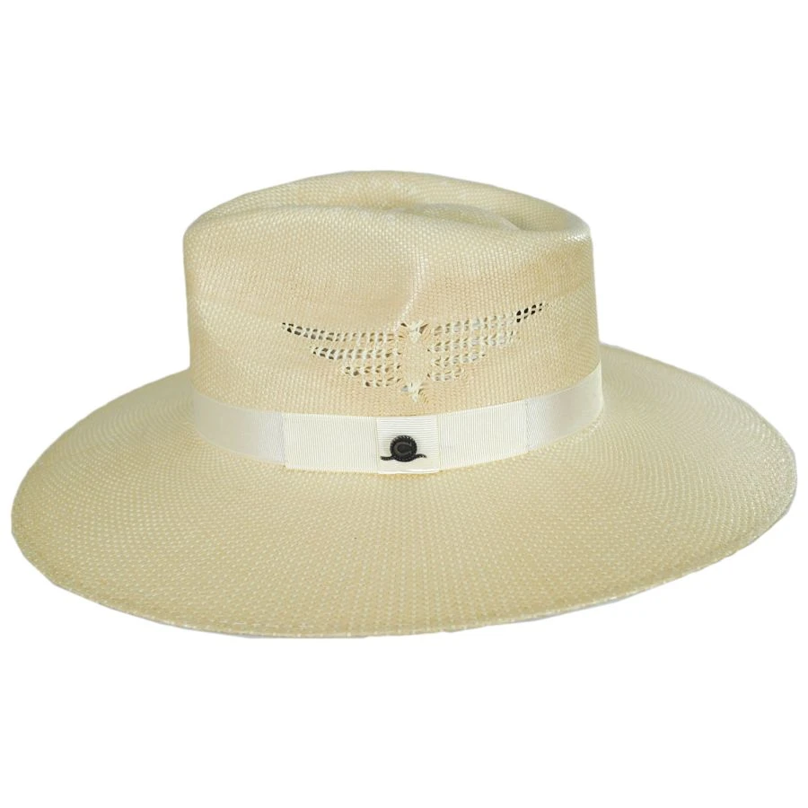 CHARLIE 1 HORSE Mexico Shore Toyo Straw Fedora Hat 4 CHARLIE 1 HORSE Mexico Shore Toyo Straw Fedora Hat - Image 2