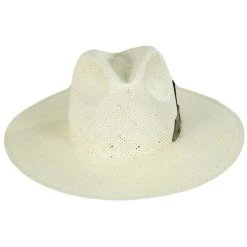 Bailey Imlay Knotted Shantung Straw Fedora Hat