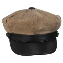 Jaxon Hats Rebel Wax Cotton Blend Motorcycle Cap