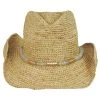 Nikki Beach Chrysta Crochet Raffia Straw Western Hat 1 Nikki Beach Chrysta Crochet Raffia Straw Western Hat -Brixton Hats shop 429653