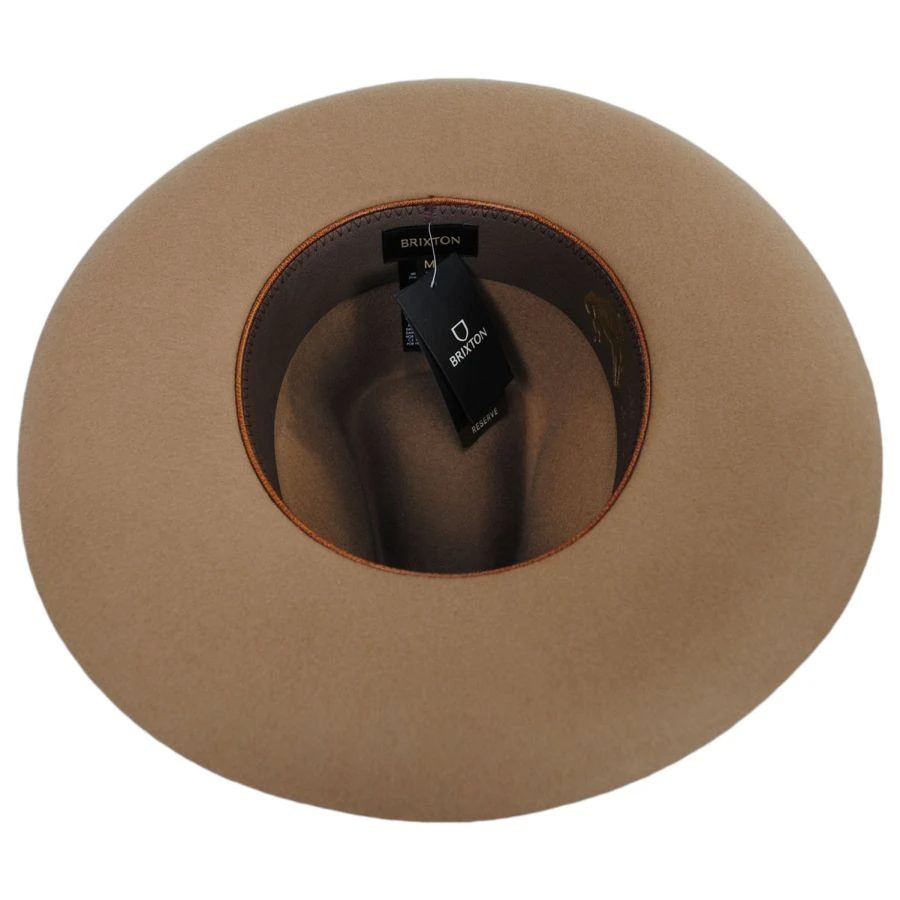 Brixton Hats Sedona Reserve Wool Felt Cowboy Hat - Desert 5 Brixton Hats Sedona Reserve Wool Felt Cowboy Hat - Desert - Image 3