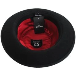 Brixton Hats Champ Wool Felt Fedora Hat -Brixton Hats shop 433244