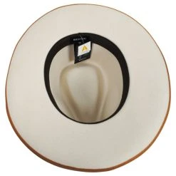 Brixton Hats Reno Wool Felt Fedora Hat - Off White 7 Brixton Hats Reno Wool Felt Fedora Hat - Off White -Brixton Hats shop 433346