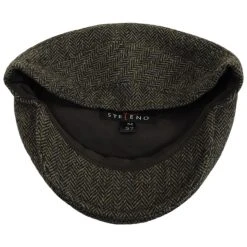 Stefeno Owen Herringbone Shetland Wool Ivy Cap 7 Stefeno Owen Herringbone Shetland Wool Ivy Cap -Brixton Hats shop 434507